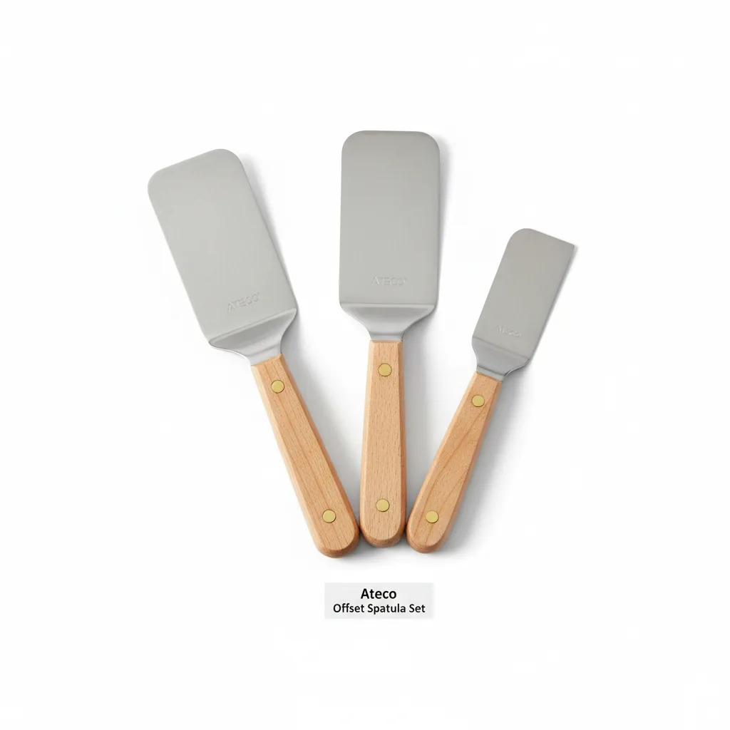 Ateco offset spatula set