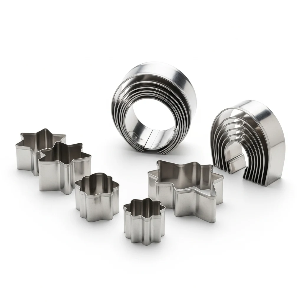 Ateco stainless cookie cutter set thumbnail 2