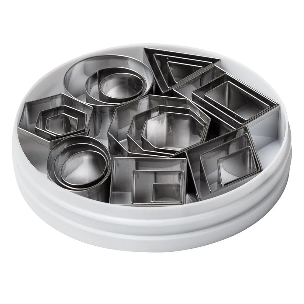 Ateco stainless cookie cutter set thumbnail 3