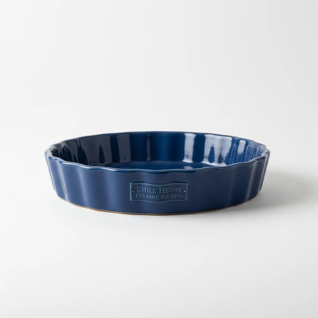 Emile Henry ceramic pie dish thumbnail 3