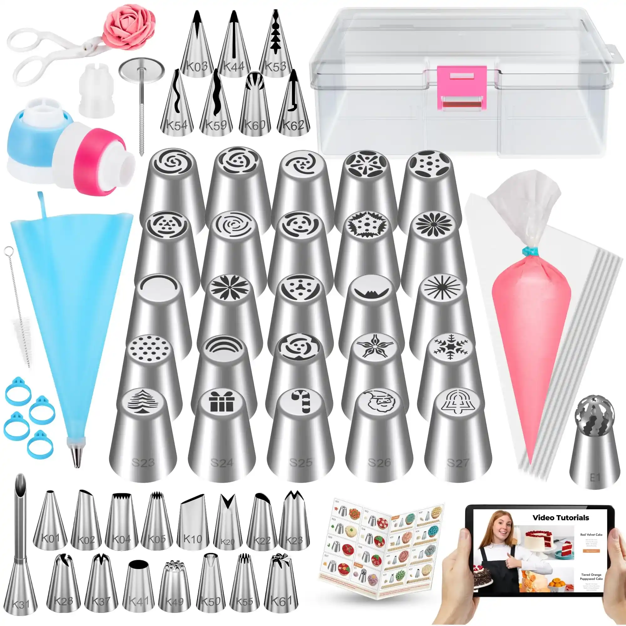 Kootek piping bags tips set thumbnail 2