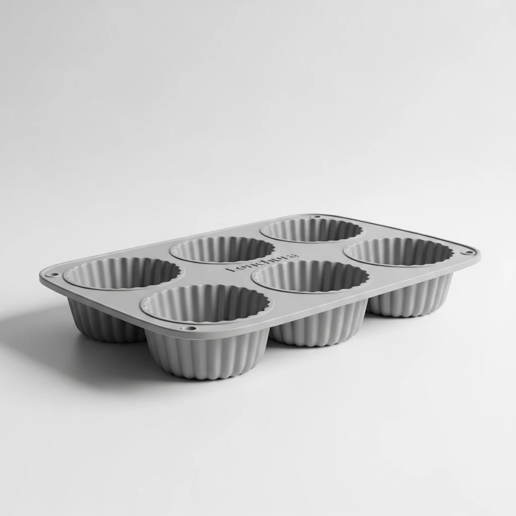 Lonchura silicone muffin baking mold