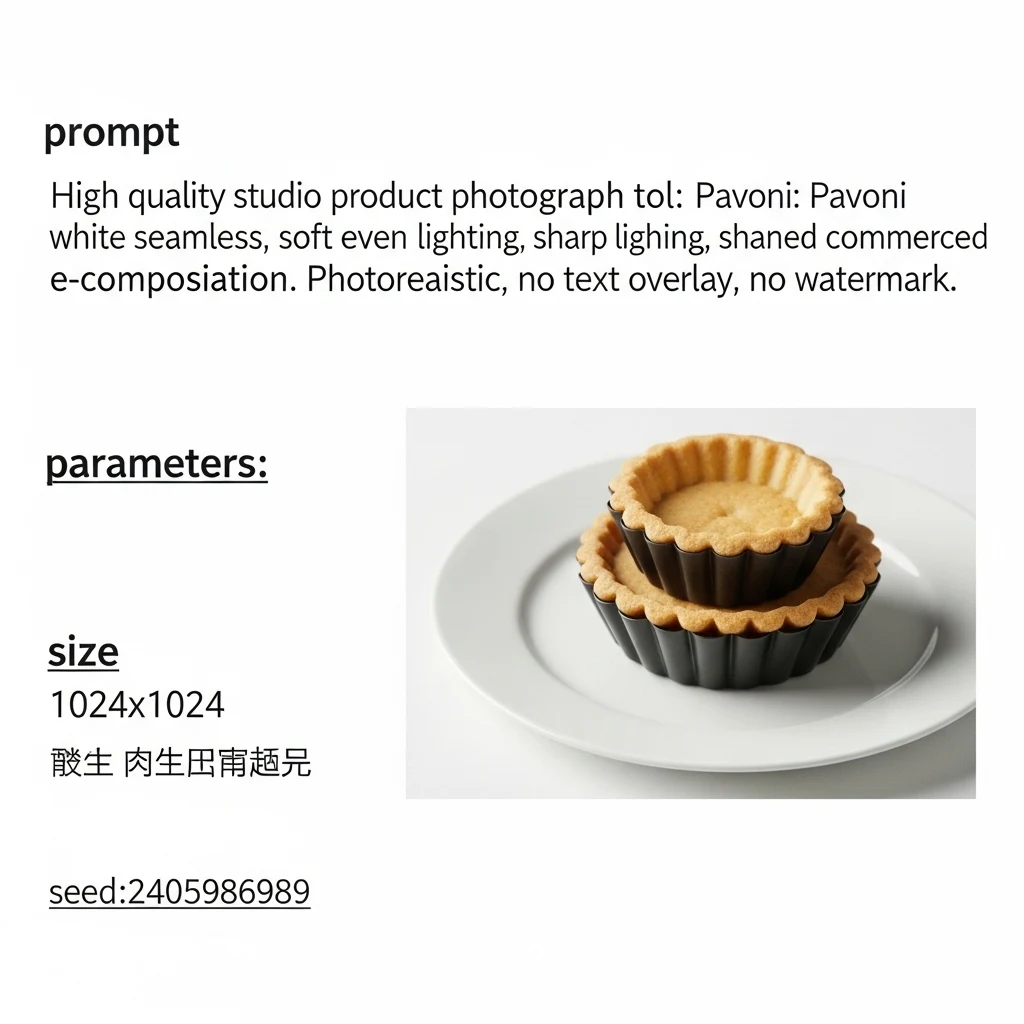 Pavoni individual tart mold thumbnail 2