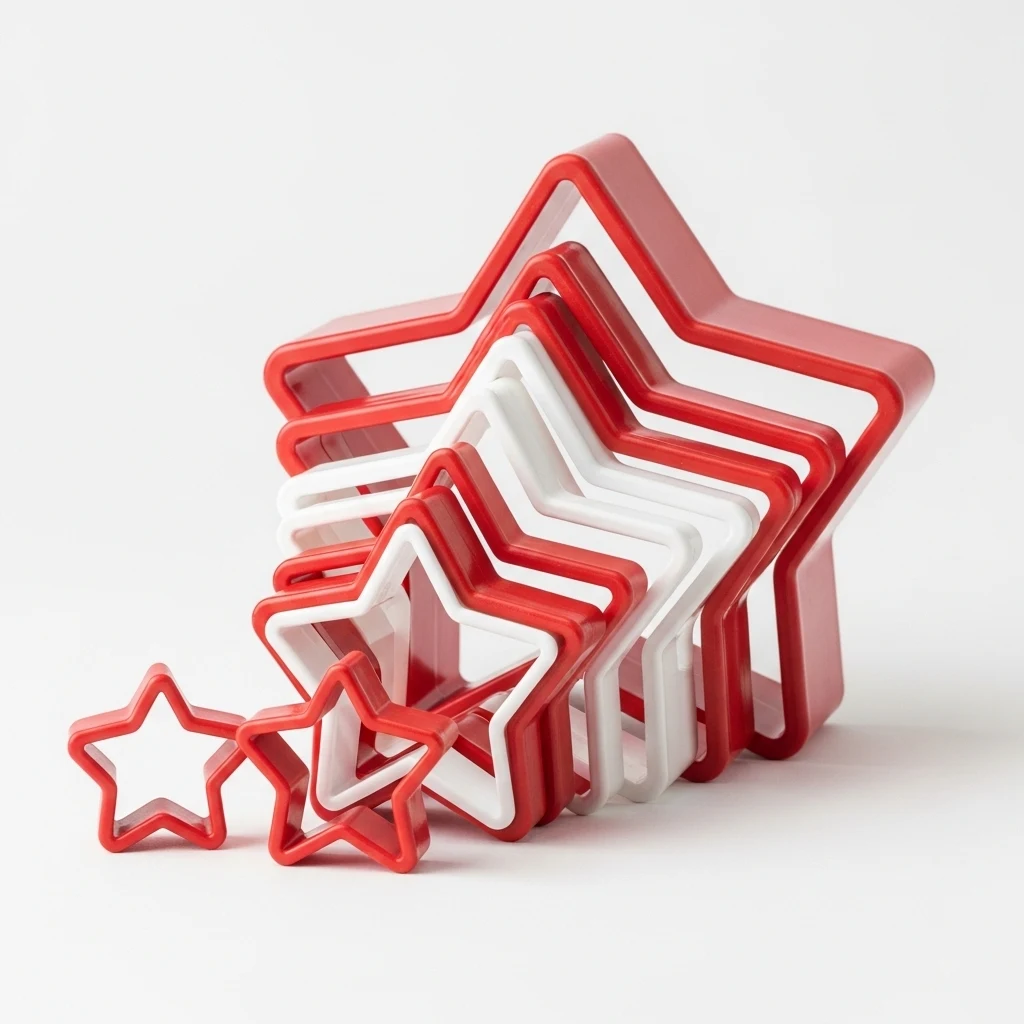 Tovolo star cookie cutter set