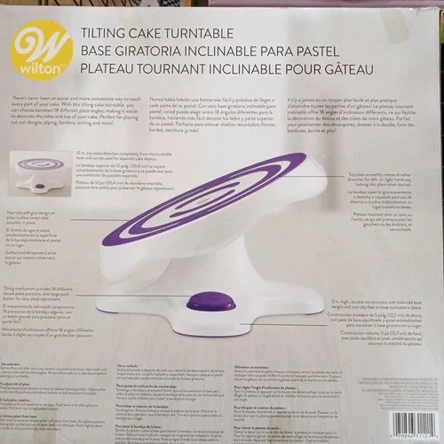 Wilton decorating turntable stand