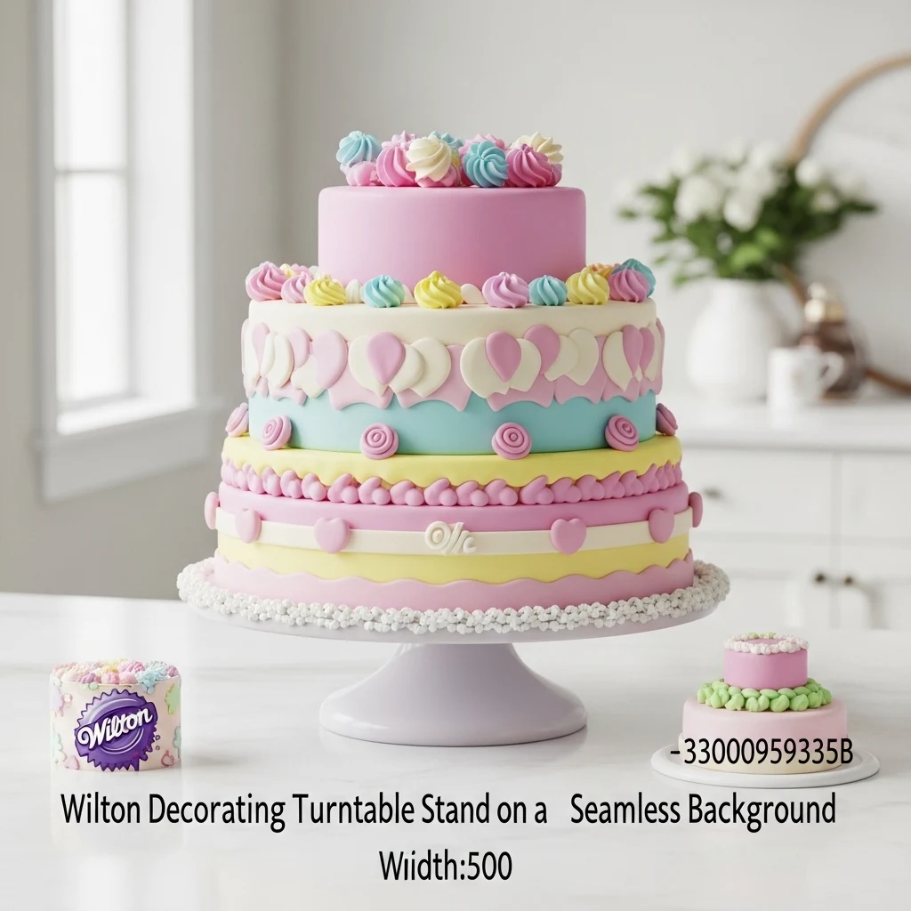 Wilton decorating turntable stand thumbnail 2